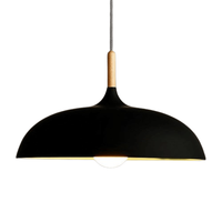 Kuchenna lampa wisząca Saucer ST-5219 BLACK Step industrialna czarna