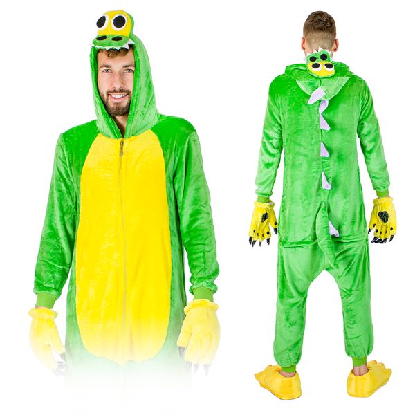 Piżam Onesie kostium aligator S zdjęcie 2
