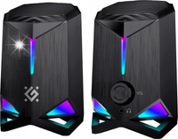 Głośniki Defender GRAVITY 2.0 6W USB podświetlenie LED RGB