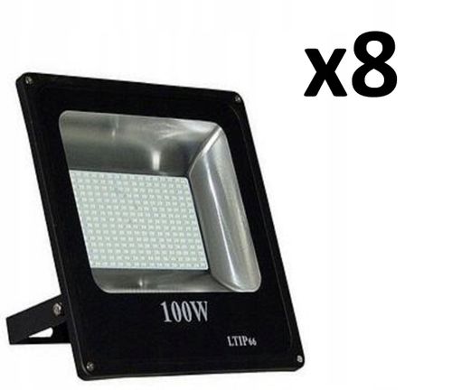 8x HALOGEN NAŚWIETLACZ 100W na Arena.pl