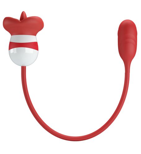 Stymulator 2 w 1 z języczkiem i pociskiem rozkoszy na Arena.pl