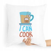 Poduszka Dla Kucharza Prezent I Can Cook Z Nadrukiem Ze Zdjęciem