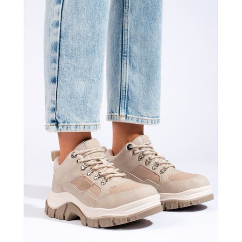 Beżowe traperki Big Star r.41 na Arena.pl