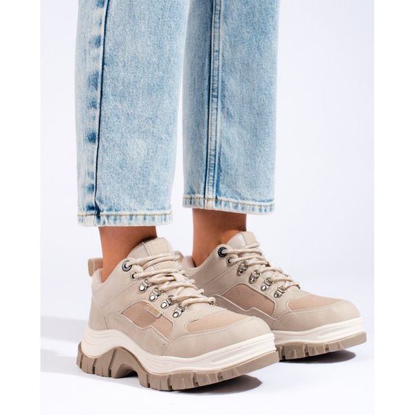 Beżowe traperki Big Star r.41 zdjęcie 3