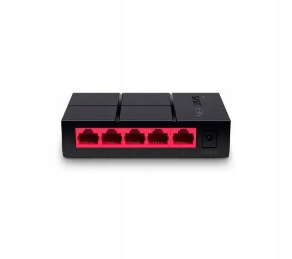 Switch gigabit 5 portów Mercusys MS105G Czarny zdjęcie 1