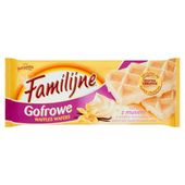 10 SZTUK - JUTRZENKA WAFELKI 130G FAMILIJNE GOFROWE WANILIA