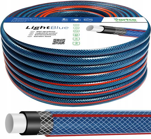 1" 30mb light blue wąż ogrodowy na Arena.pl