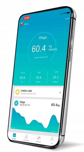 INTELIGENTNA WAGA ŁAZIENKOWA BLUETOOTH ANALITYCZNA APLIKACJA ZEEGMA 17W1 na Arena.pl