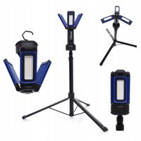 Lampa Budowlana Halogen na Stojaku zmienna 4500 Lm Kraft&Dele 4000 Amh USB