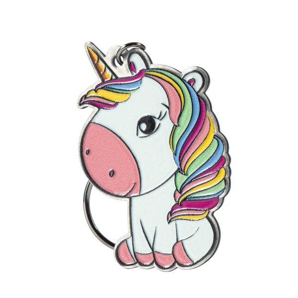 BRELOK ZAWIESZKA DO KLUCZY DZIEWCZYNKA JEDNOROŻEC zdjęcie 1