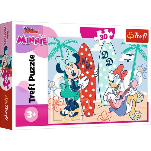 Puzzle 30 Kolorowa Minnie 18302 na Arena.pl