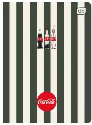 ZESZYT A5 80# SOFT TOUCH COCA COLA INTERDRUK na Arena.pl
