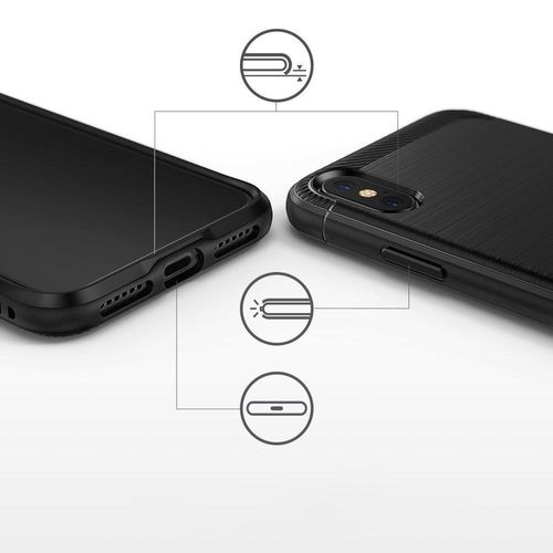 Etui Ringke Onyx do iPhone XS Max czarne na Arena.pl