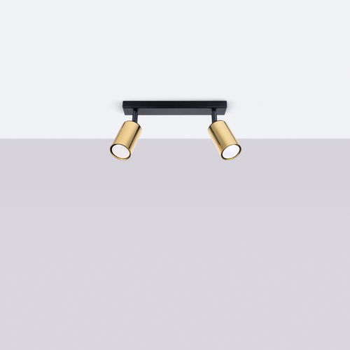 Plafon WINX 2 czarny/złoty na Arena.pl