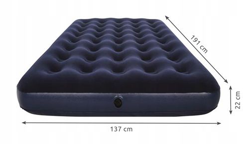 Dmuchany Materac BESTWAY Flocked 191 x 137 cm na Arena.pl