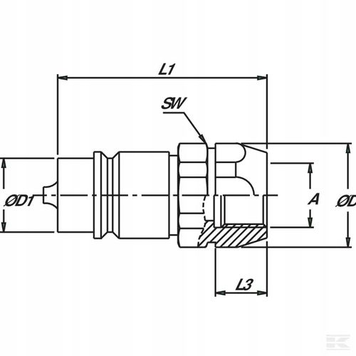 Szybkozłącze Wtyczka SKP-M 3/4 Gwint Wewn. 3/4 na Arena.pl