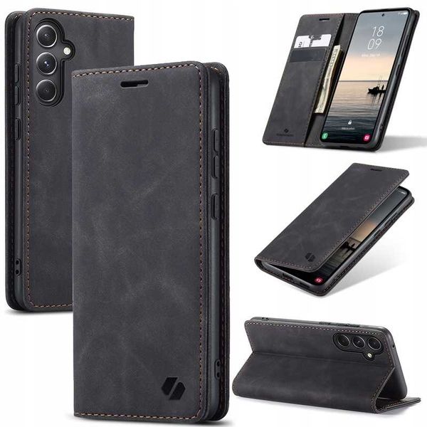 Spacecase Wallet Galaxy S23 Fe Black zdjęcie 2
