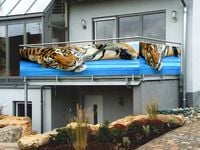 Osłona balkonowa tarasowa siatka NA WYMIAR balkon zwierzęta