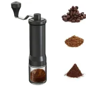Ręczny młynek do mielenia kawy ziaren orzechów ziół soli mocny espresso