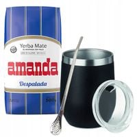 Zestaw Startowy do Yerba Mate Amanda Despalada Sin Palo + Akcesoria