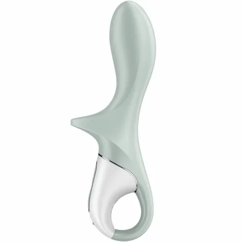 satisfyer air pump booty 3 szarozielony - anatomiczny model na Arena.pl