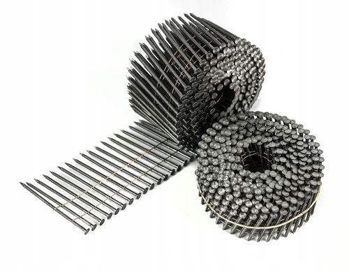 Gwoździe do gwoździarki BĘBNOWE 2,5x70mm 3600szt Łączone drutem na Arena.pl