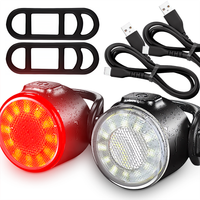 Lampki rowerowe przód tył USB OŚWIETLENIE DO ROWERU NA ROWER AKUMULATOROWE