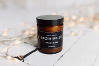 ŚWIECA SOJOWA 100% EKO .:WHISKY&JAZZ:. 180 ML INTENSYWNA CZAS PALENIA