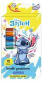 kredki pastele jumbo 12kol. stitch 0880