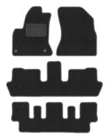 Dywaniki welurowe LUX Citroen C4 Grand Picasso 2006-2013 7 os. grafit