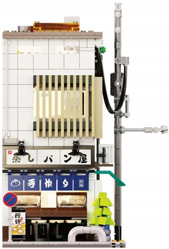 KLOCKI CADA JAPOŃSKI SKLEP Z BUŁKAMI BUN SHOP BUDYNEK ŚWIATŁO LED 1108 EL. na Arena.pl