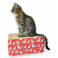 Drapak dla kota świąteczny | 46x21x30 cm | Mruu&Pruu