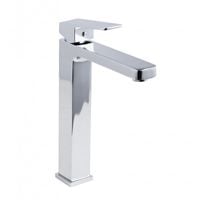 Bateria umywalkowa wysoka nablatowa kwadratowa łazienkowa - Yoka