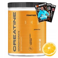 nowmax CREATINE MONOHYDRATE 500 g KREATYNA SIŁA KONCENTRACJA WYTRZYMAŁOŚĆ