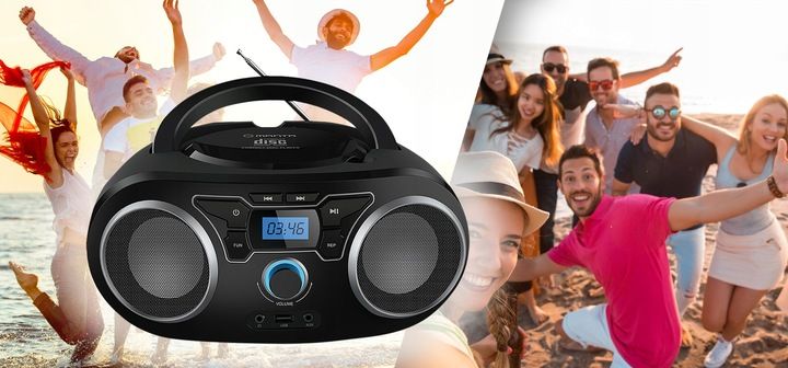Boombox Manta BBX006 CD Radio Bluetooth zdjęcie 6