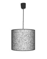 Lampa wisząca mała - Domki (biała)