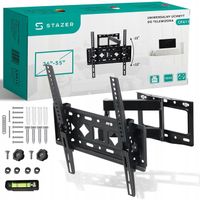 SOLIDNY UCHWYT DO TELEWIZORA WIESZAK NA TV UNIWERSALNY MOCNY 26"-55" VESA