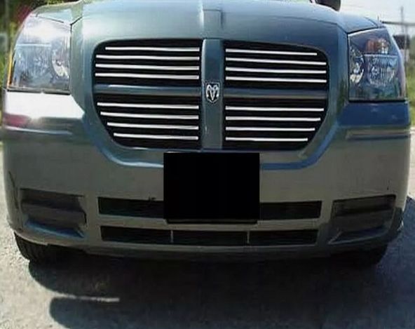 2005-2008 DODGE MAGNUM- LIstwy chrom grill chromowan zdjęcie 1