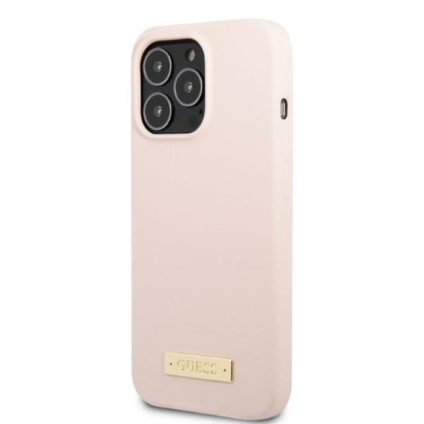 Etui Guess do iPhone 13 Pro Max, Różowy, MagSafe zdjęcie 2
