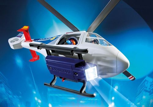Helikopter policyjny z reflektorem LED 6921 na Arena.pl