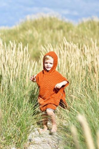 Filibabba Poncho Zigzag Rust na Arena.pl