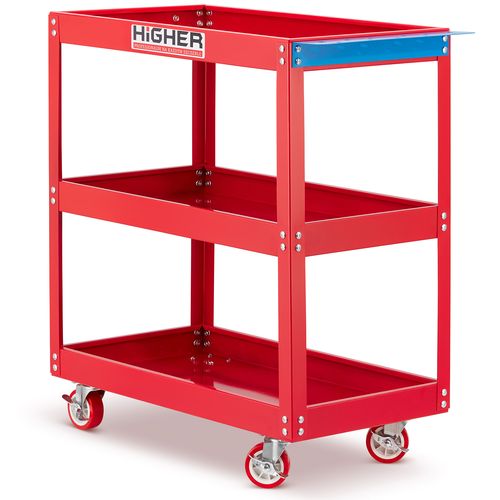 Wózek warsztatowy narzędziowy półki HIGHER kółka na Arena.pl