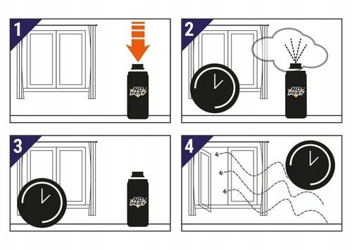 BOMBA NA PLUSKWY KARALUCHY PAJĄKI FOGGER NO PEST 400ML GRANAT ULTRA na Arena.pl