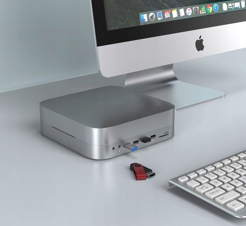 HUB Adapter 12w1 HDMI 4k USB-C SSD USB 3.0 Jack 3,5mm VGA SD/TF do Mac Mini na Arena.pl