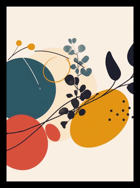 Plakat 40x55cm Kolaż Przyrody zdjęcie 2