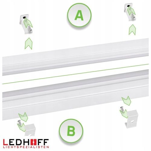 Lampa meblowa LED oprawa oświetleniowa listwa pod szafkę kuchenną 90cm na Arena.pl