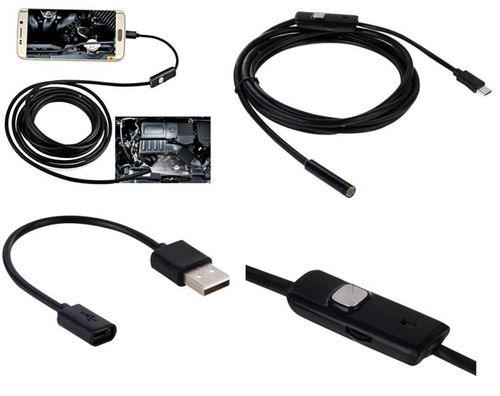 KAMERA USB ENDOSKOP ANDROID LED INSPEKCYJNA 5m na Arena.pl
