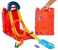 HOT WHEELS KANISTER ZESTAW TORÓW DO AKROBACJI+auto