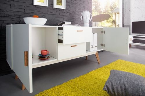 Komoda SANDVIKA 160 biała na Arena.pl