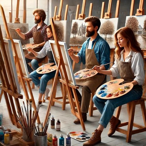 Podobrazie malarskie płótno bawełniane LOVEART 70x100cm do malowania 100x70 na Arena.pl